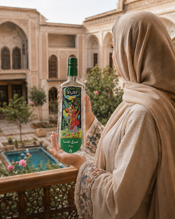 خرید عمده عرق نعنا ممتاز کاشان