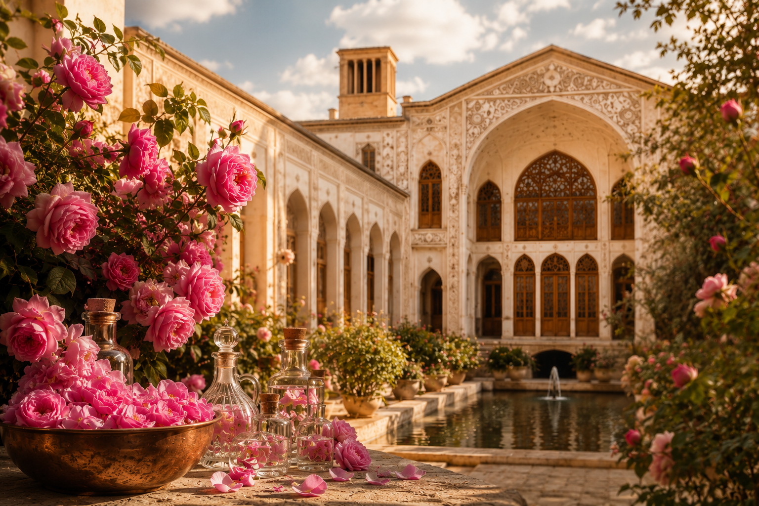 گلاب عرقیات کاشان